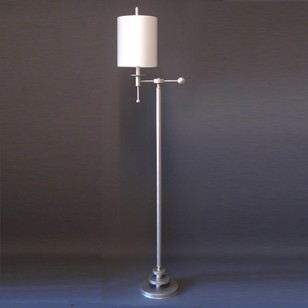 Bespoke Mid-century style floor lamp.